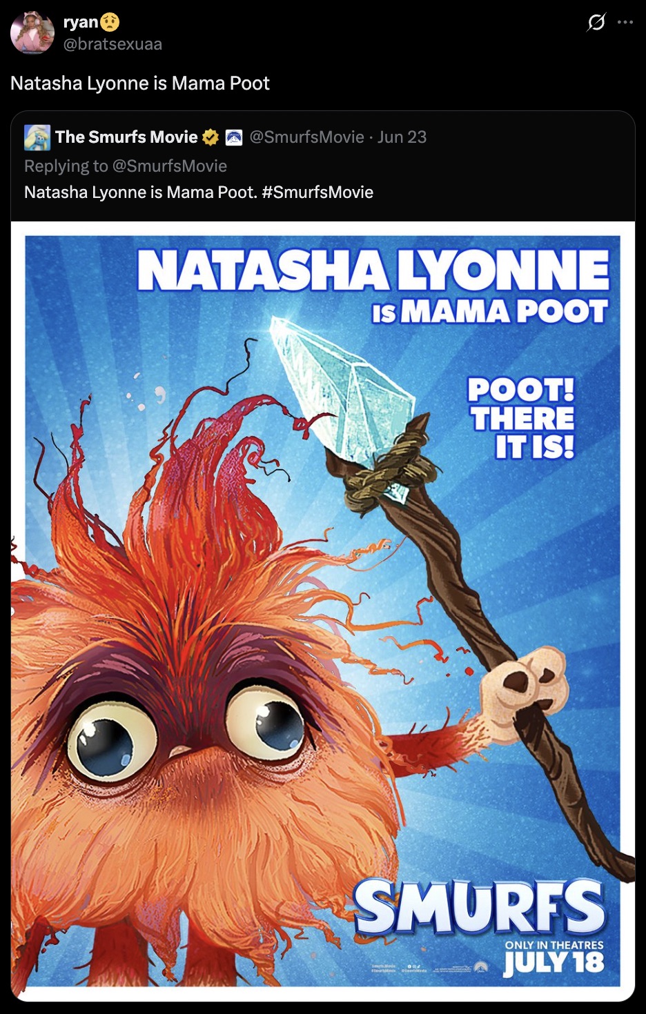 The role of a lifetime.